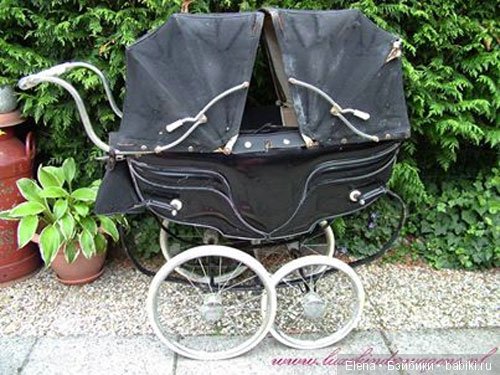 Коляски для двойни — Всё об антикварных куклах: история
