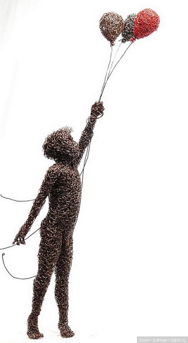 Скульптуры из проволоки от Маттиа Тротта