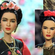 Портретный OOAK куклы Barbie, Mattel doll — Frida Kahlo de Rivera, автор Noel Cruz