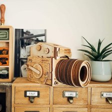 Фотоаппараты из дерева, автор Phuong Nguyen