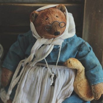 Выкройка медведя от Рины Бермята