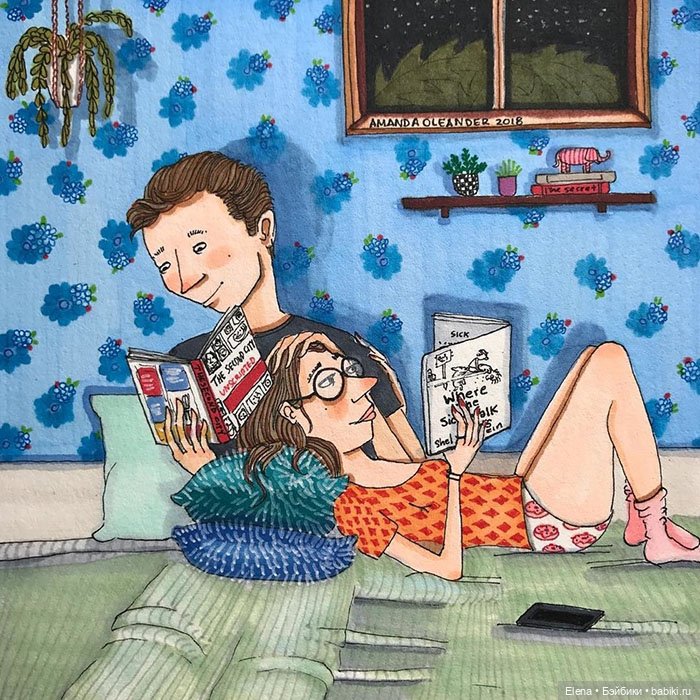 Работы художницы Аманды Олеандр