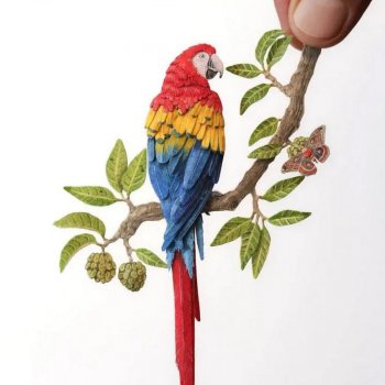 Бумажные миниатюры творческого дуэта Наяны Шримали и Венеры Берд