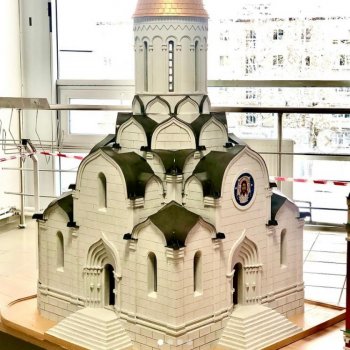 Макет Спасского собора от Романа Шуклина