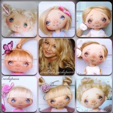 Текстильные куклы Натальи Нечепаевой