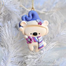 Елочные украшения из полимерной глины Kay Miller