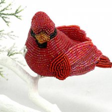 Птицы из бисера Meredith Dada