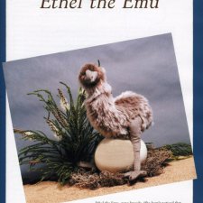 Страус Эму с выкройкой игрушки