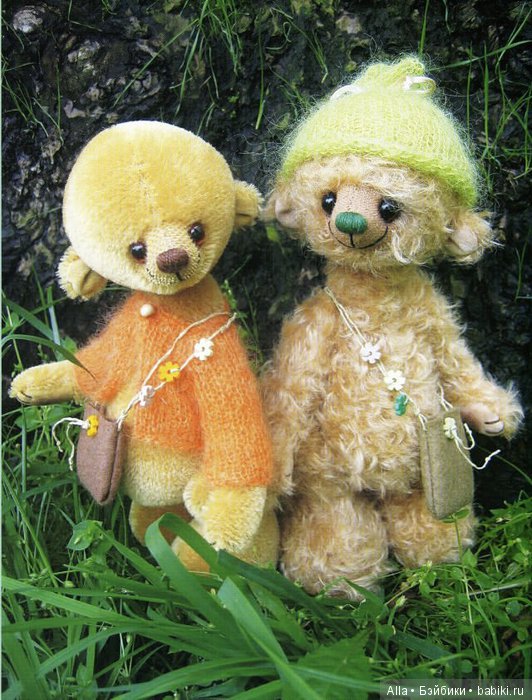 Медведи Фунтик и Пинта Анастасии Купцовой, выкройка