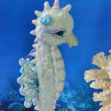Морской конек от Маньковской Натальи, выкройка игрушки