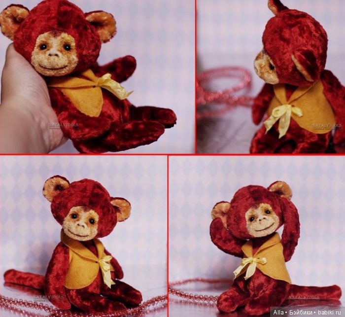 Огненная обезьянка от натальи Толстыкиной. Выкройка
