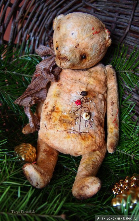 Мишка выкройка Татьяны Паранчук