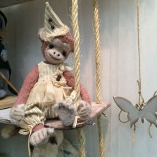 Обезьянка, выкройка игрушки от Юлии Аладьиной