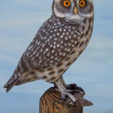 Деревянные скульптуры птиц от скульптора Tim McEachern