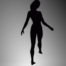 Вращающаяся девушка Nobuyuki Kayahara