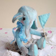 Слон Ленечка - выкройка игрушки HandMade Boutique Polka