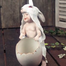 Фарфоровые пасхальные конфетницы от Gebruder Heubach