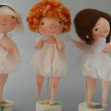 Выкройка текстильной куклы Юлии Наталевич