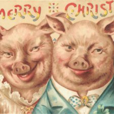 Безумные рождественские открытки