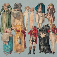 Бумажные куклы конца XVIII - начала XIX века