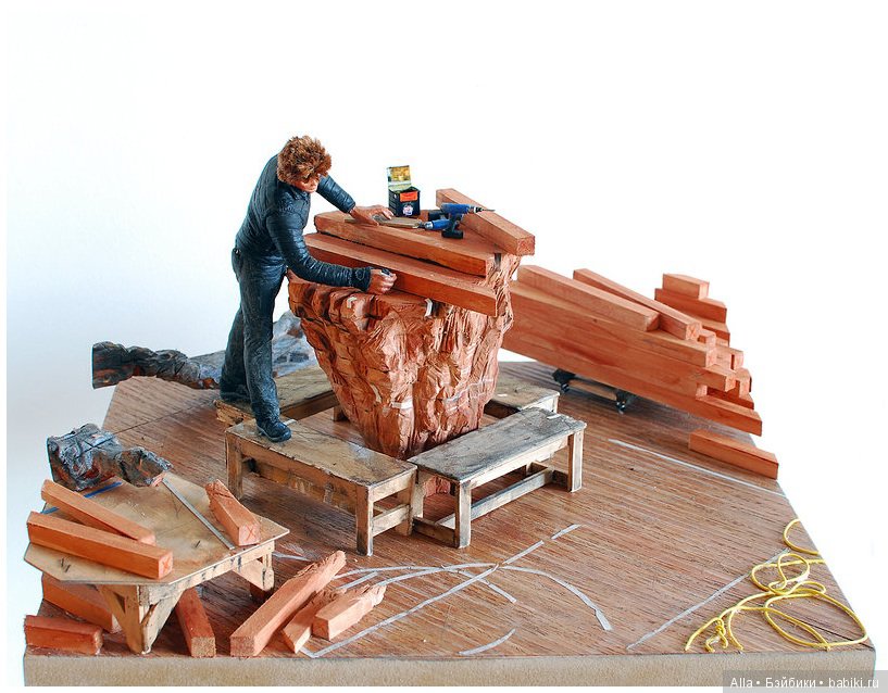 Скульптуры из полимерной глины и смешанных материалов Джо Фига (фото 7)