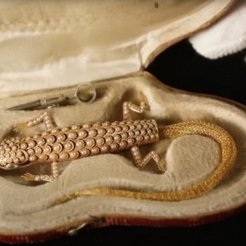 Фигурка ящерицы - Женева, начало XIX в