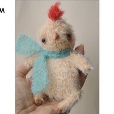 Цыпленок, выкройка игрушки Анастасии Купцовой