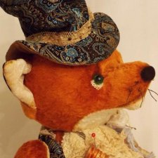 Хитрый лис - выкройка игрушки от Макаровой Виктории