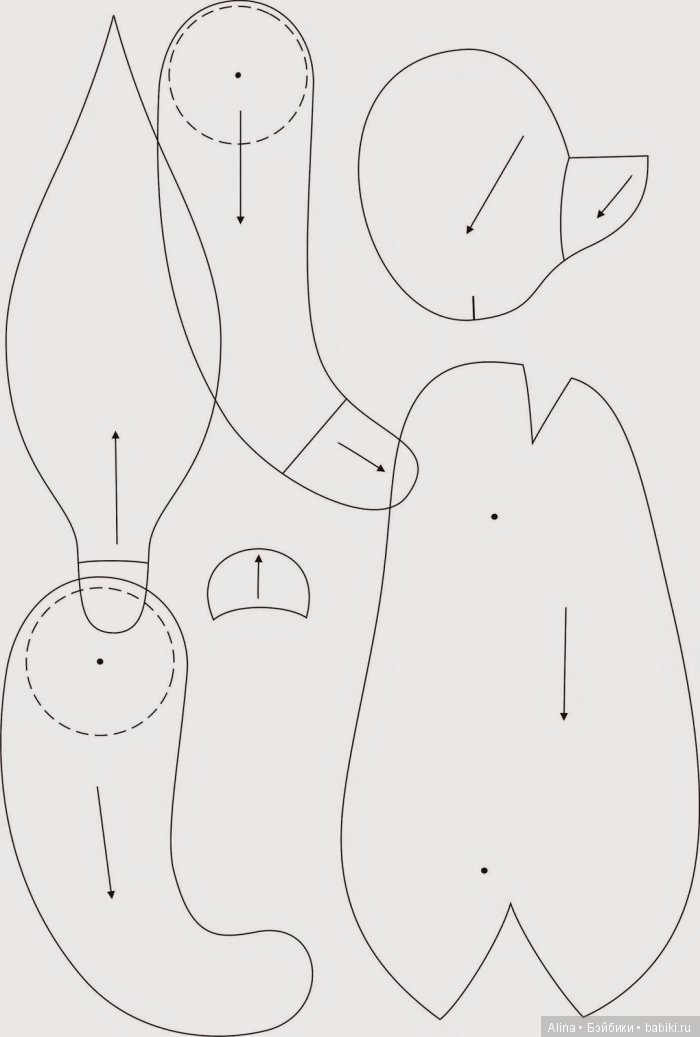 Медвежата Композиторы от Троицкой Ольги с выкройкой (фото 3)