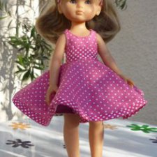 Выкройка платья для куклы Corolle