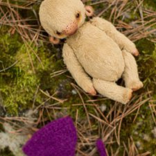 Зямлик или мишка, выкройка игрушки, автор Настёна Никитина