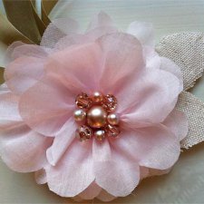 Как сделать цветы из ткани