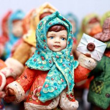 Игрушки из ваты, автор Ирина Черепанова