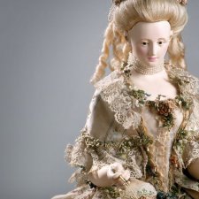 Девушка играющая на цимбалах, автоматон