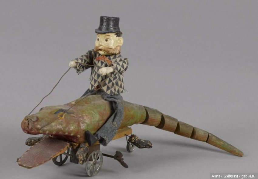 Антикварные заводные игрушки