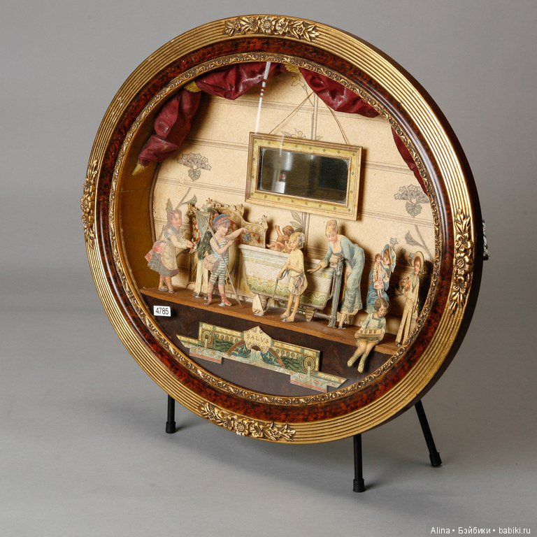 Антикварные диарамы — Румбоксы и кукольные интерьеры: фото