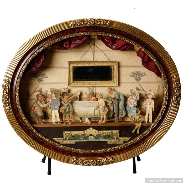 Антикварные диарамы — Румбоксы и кукольные интерьеры: фото