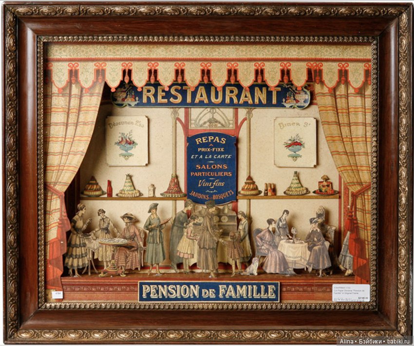 Антикварные диарамы — Румбоксы и кукольные интерьеры: фото