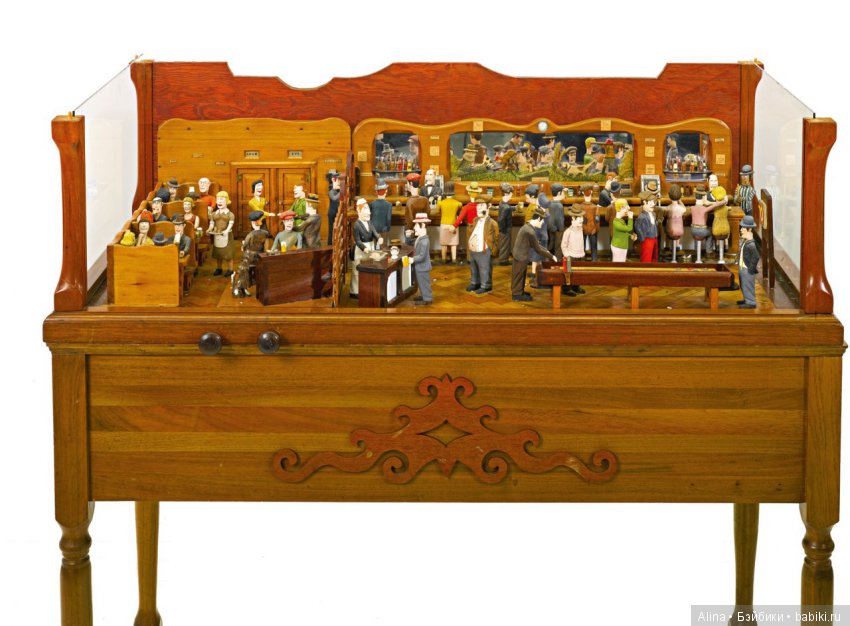 Антикварные диарамы — Румбоксы и кукольные интерьеры: фото (фото 6)