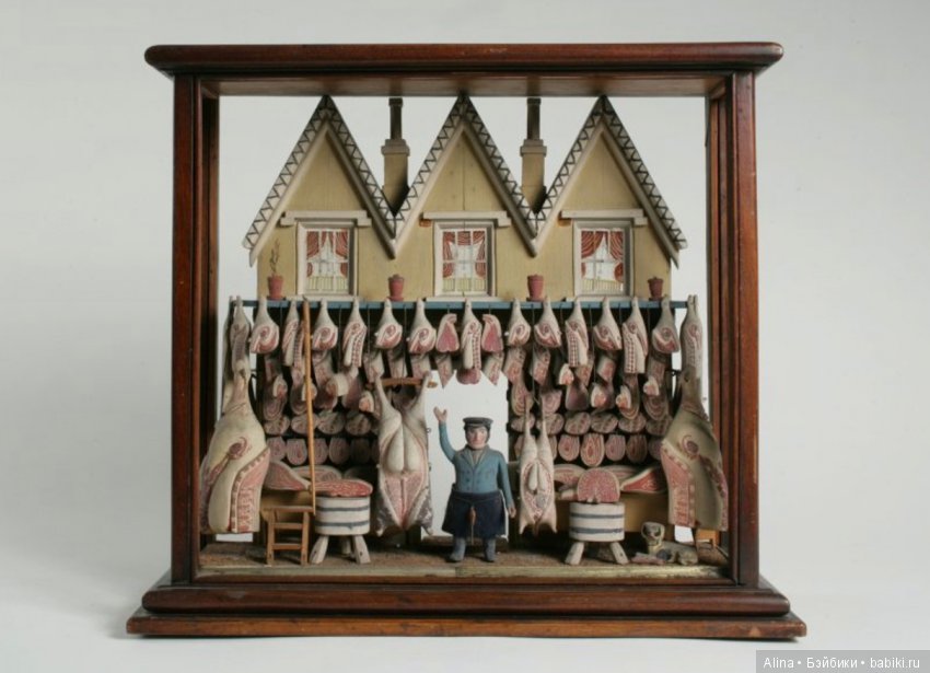 Антикварные диарамы — Румбоксы и кукольные интерьеры: фото (фото 3)