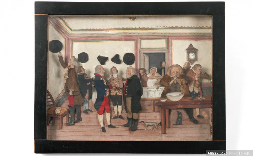 Антикварные диарамы — Румбоксы и кукольные интерьеры: фото