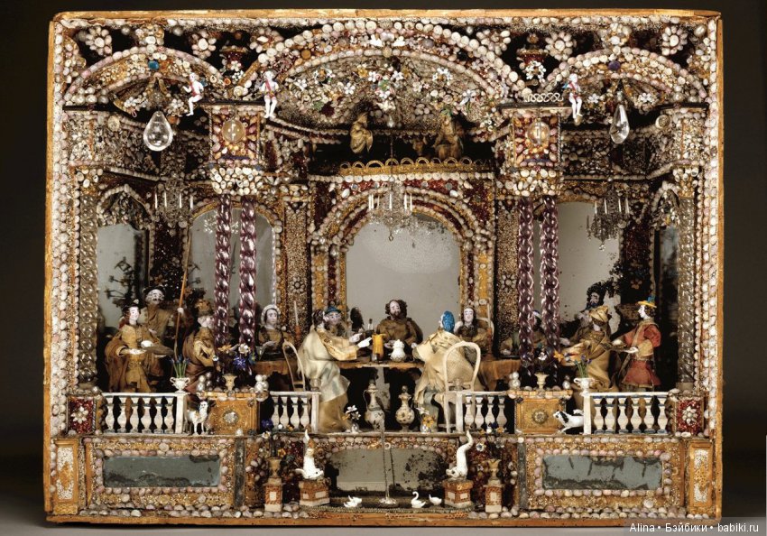 Антикварные диарамы — Румбоксы и кукольные интерьеры: фото (фото 4)