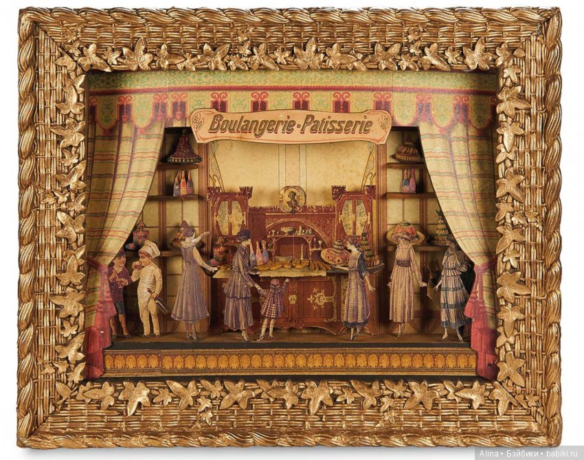 Антикварные диарамы — Румбоксы и кукольные интерьеры: фото