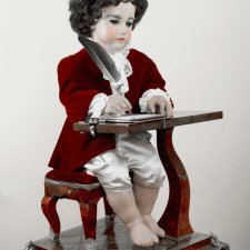 Самый сложный автоматон Писарь, мастер Пьер Жак Дро