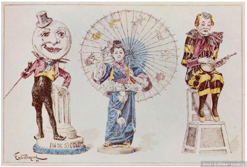 Интересные автоматоны | Бэйбики Интересные автоматоны — Антикварные автоматоны и механические куклы: Vichy