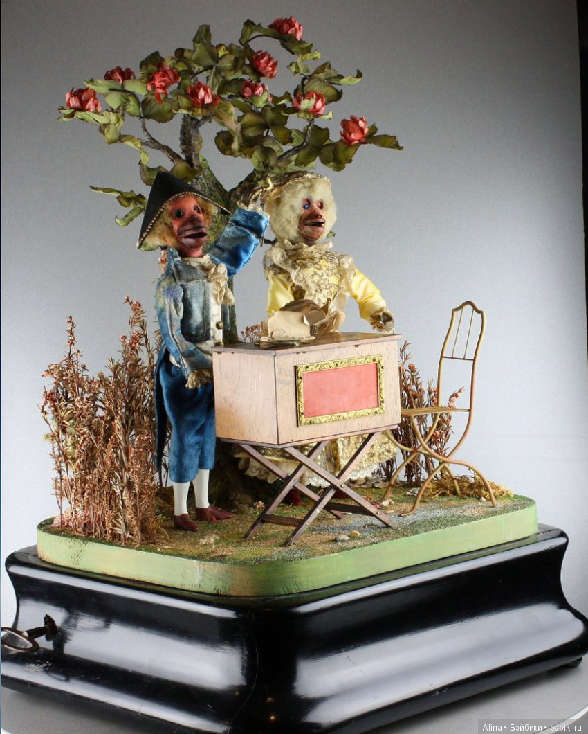 Интересные автоматоны | Бэйбики Интересные автоматоны — Антикварные автоматоны и механические куклы: Vichy
