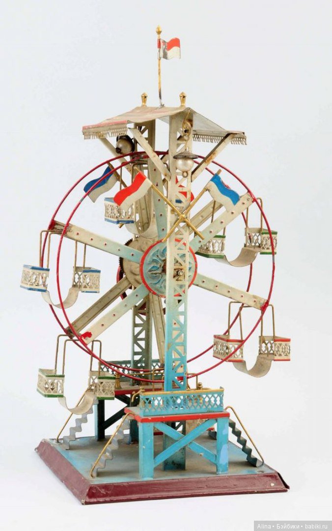 Карусели. Механические антикварные игрушки (фото 8)