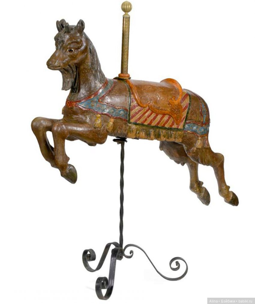 Карусели. Механические антикварные игрушки