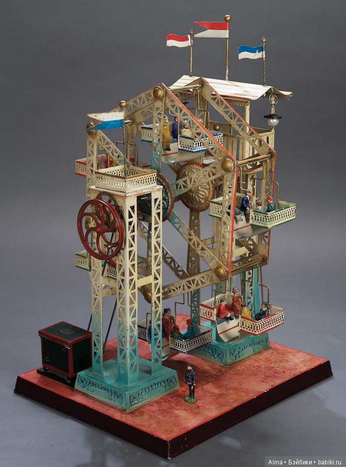 Карусели. Механические антикварные игрушки