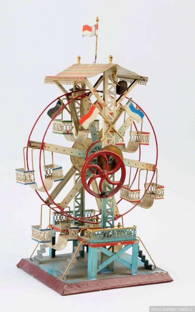 Карусели. Механические антикварные игрушки (фото 9)
